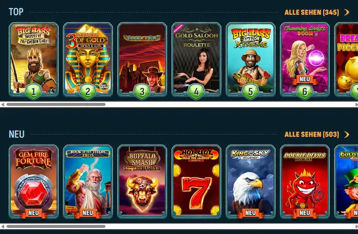 LaraBet Casino games
